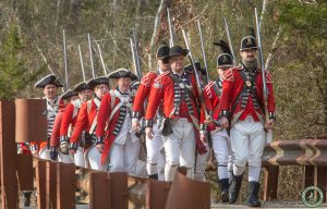 First NJ Loyalist cross bridge