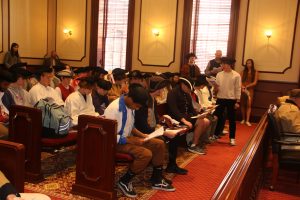 2024 Toms River High School South male student speaks