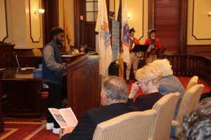 Toms River High School male student speaks