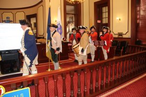 SSAR honor guard posts colors