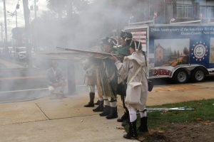 Frist NJ Volunteers fire muskets