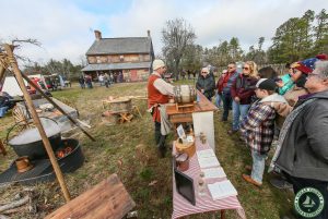 Taber tavern demonstration