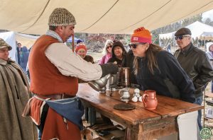 Guest investigates Taber tavern display