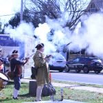 reenactment courthouse gunfire