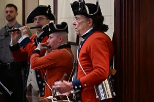 NJ Fife & Drum at courtroom #1 2025