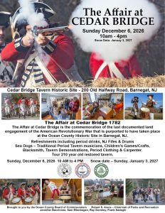 Affair at Cedar Bridge flyer