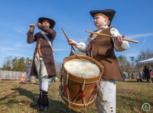 2025 Christian Spiecker practices drums with fifer