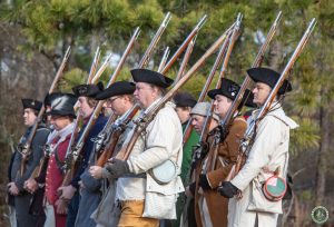 Patriot troops march