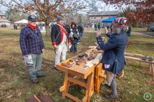 2025 Lance demonstrates 18th century wood working