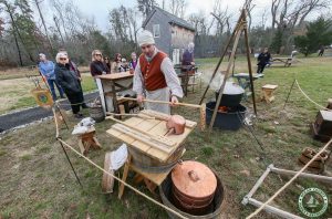Taber Tavern display at Cedar Bridge