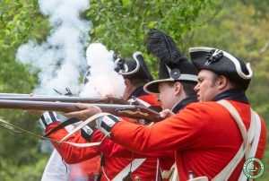 NJ First Volunteers fire weapons
