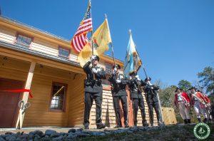Ocean County Sheriff Color Guard with First NJ