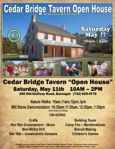 2019 Cedar Bridge Tavern Open House May 11
