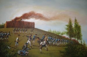 Toms River Block House by Louis Glanzman