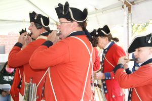 2021 NJ fife & drum under tent
