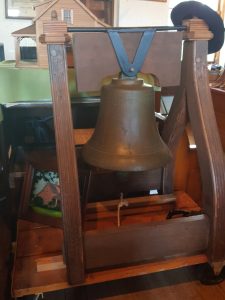 Soper liberty bell at Old Stone Store in Manahakwin