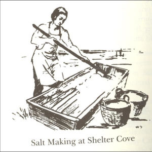 Salt Making at Shelter Cover by Wini Smart