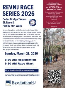 REVNJ Race Series at Cedar Bridge Tavern