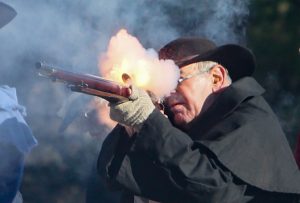 Patriot fires weapon