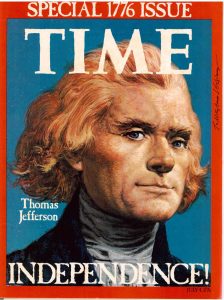 cover for July 4, 1976 Time Magazine by Louis Glanzman