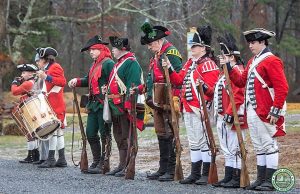 cedar bridge soldiers at ease with drummer