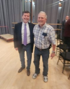 2025 Mike Mangum and Ken Burns taken by Jeff Schenker