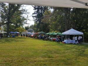 Young patriots day at Princeton Battlefield