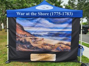 Side wall showing LBI Massacre