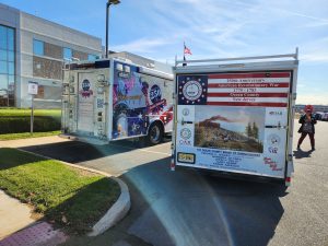 compare Monmouth county and Ocean County 250 vehicles