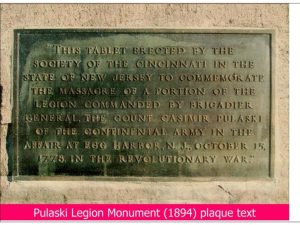 Plaque at Little Egg Harbor