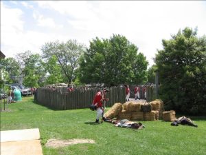 2007 Block House with loyalist troops inside
