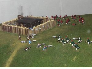 Diorama of Block House at OCHS