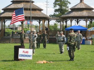 2006 Flag ceremony