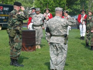 2006 Cadets at Flag Retirement