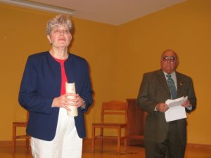 2006 Cynthia and Manny at reception