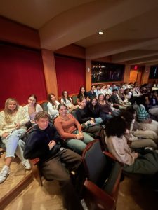 2025 students from Toms River High School South at NJPAC