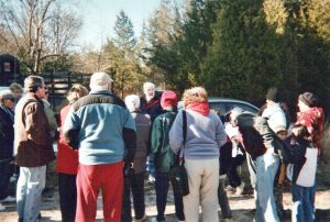 Paul Hart demonstrates at Cedar Bridge Tavern