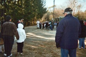 2006 Cedar Bridge Tavern with Cadets in Background
