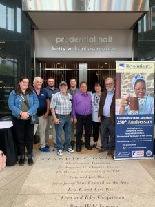 2025 travel team at NJPAC for Ken Burns