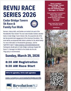 Flyer for 5k March 29, 2026