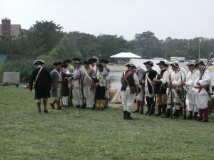 Patriots muster