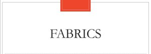fabrics