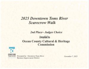 2025 Certificate of 2nd Place