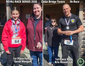 Cedar Bridge first place 5k
