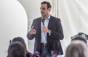 Rob Arace speaks to League on April 18, 2026