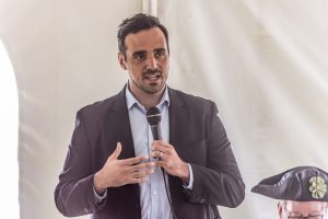 Rob Arace speaking to League on April 18, 2026