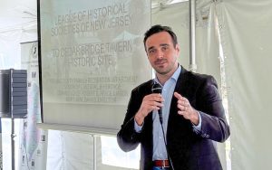 Commissioner Rob Arace at League on April 18