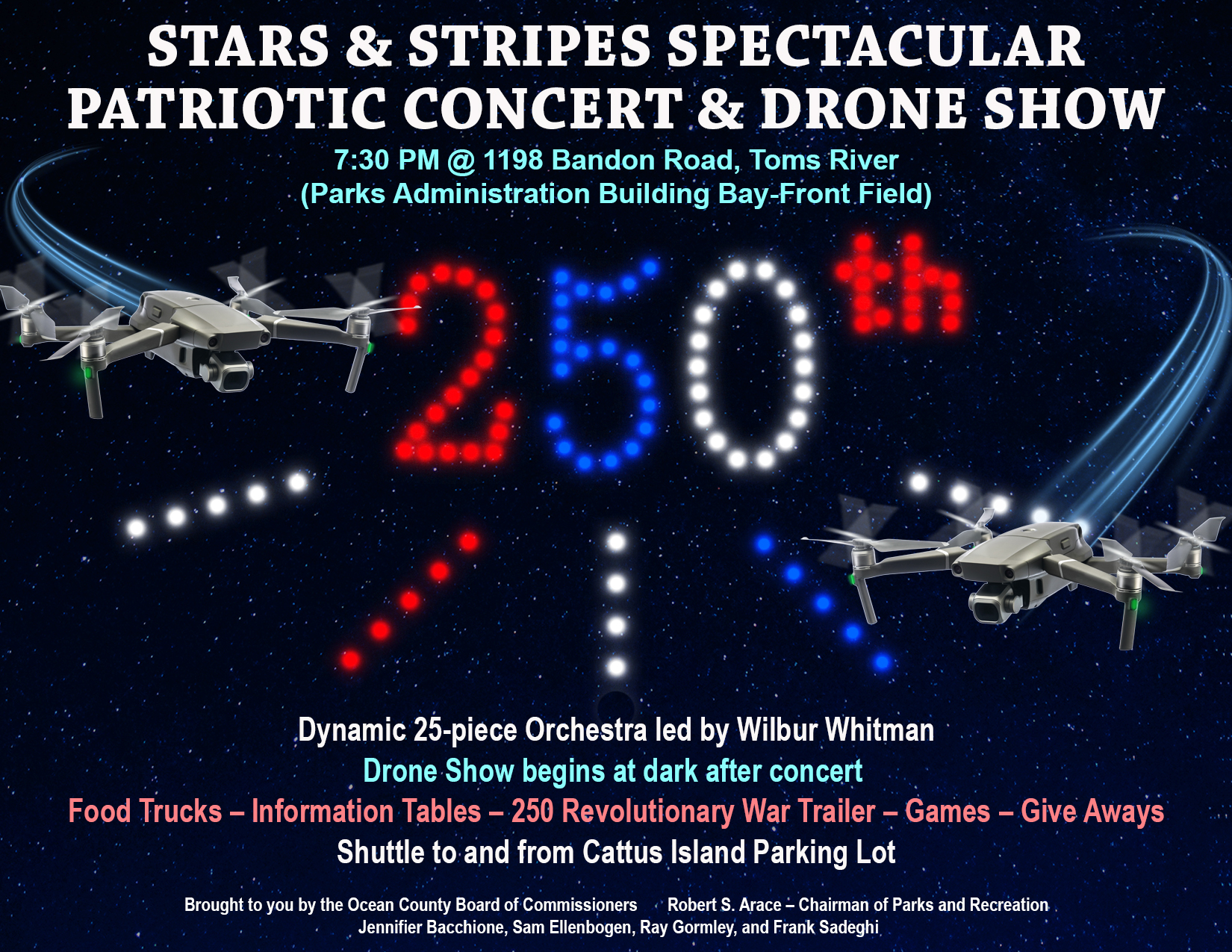 concert and drone show