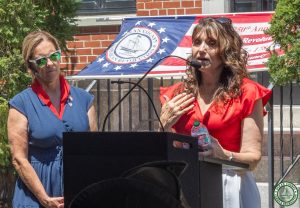 07.04.2026 Jennifier Bacchione speaks at ceremony
