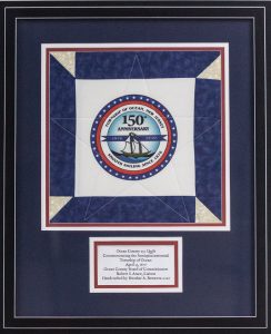 Ocean township quilt square